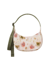 Baggu Small Nylon Crescent Bag - Abstract Floral