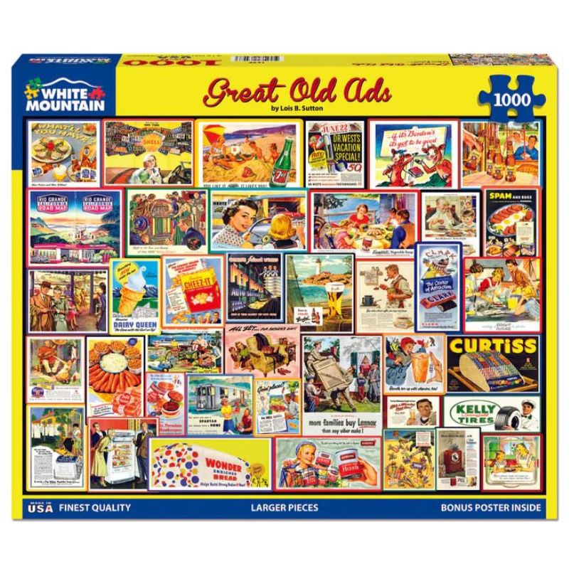 Great Old Ads Puzzle (1000 Piece)