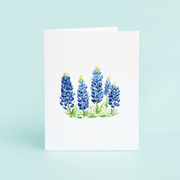 Field Of Bluebonnets  Notecard  (V10329)