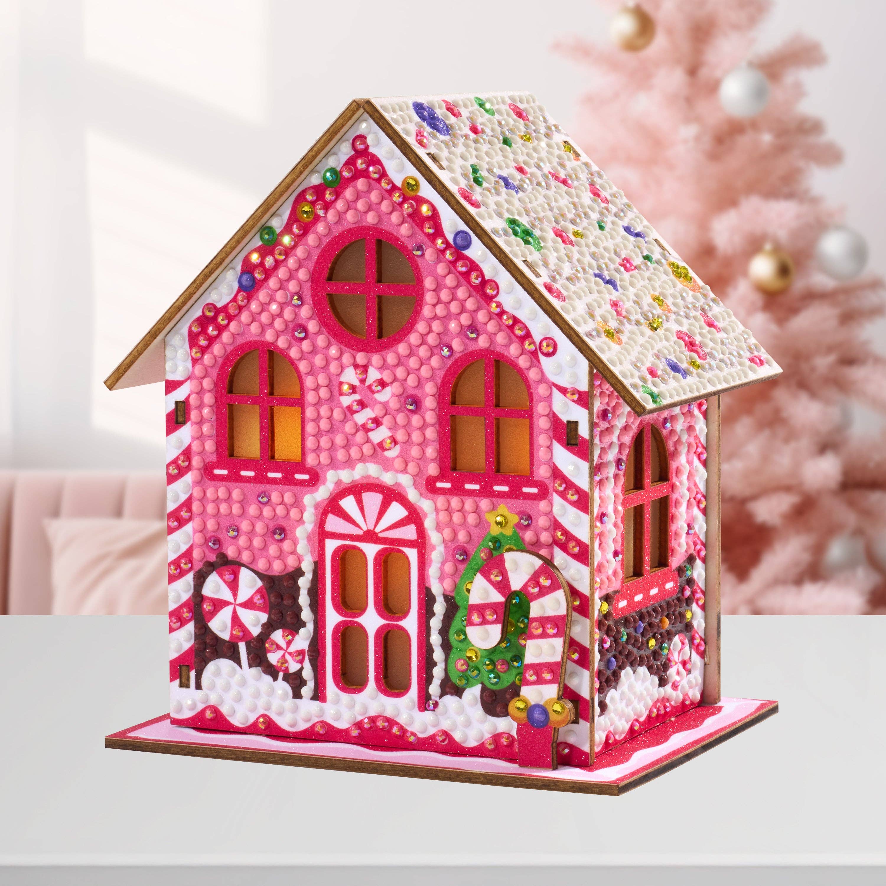 Diamond Art Club Gem House - Candy Cane
