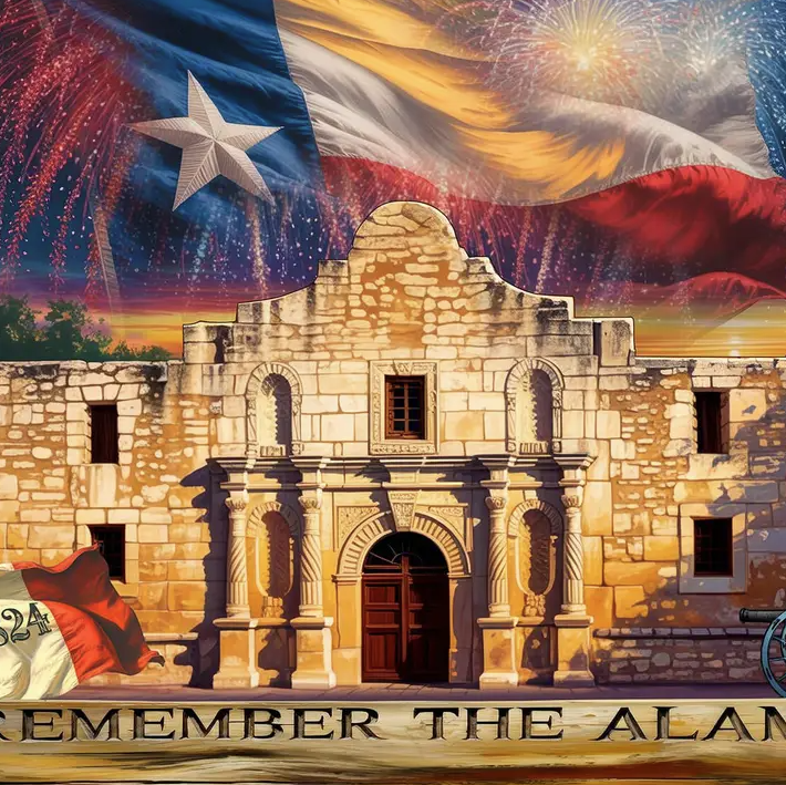 The Spirit of the Alamo 1000 Piece Puzzle