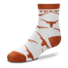 Texas Longhorn Toddler Allover Logo with Texas Sock