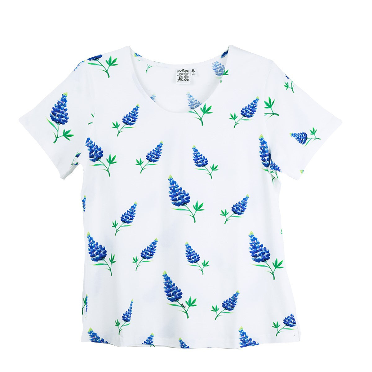 Parsley & Sage Bluebonnet Short Sleeve Tee Designed By Amber Teal (24W290B)