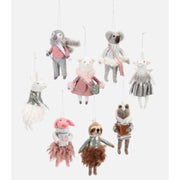 One Hundred 80 Degrees Ballerina Animal Ornaments (Multiple Styles)