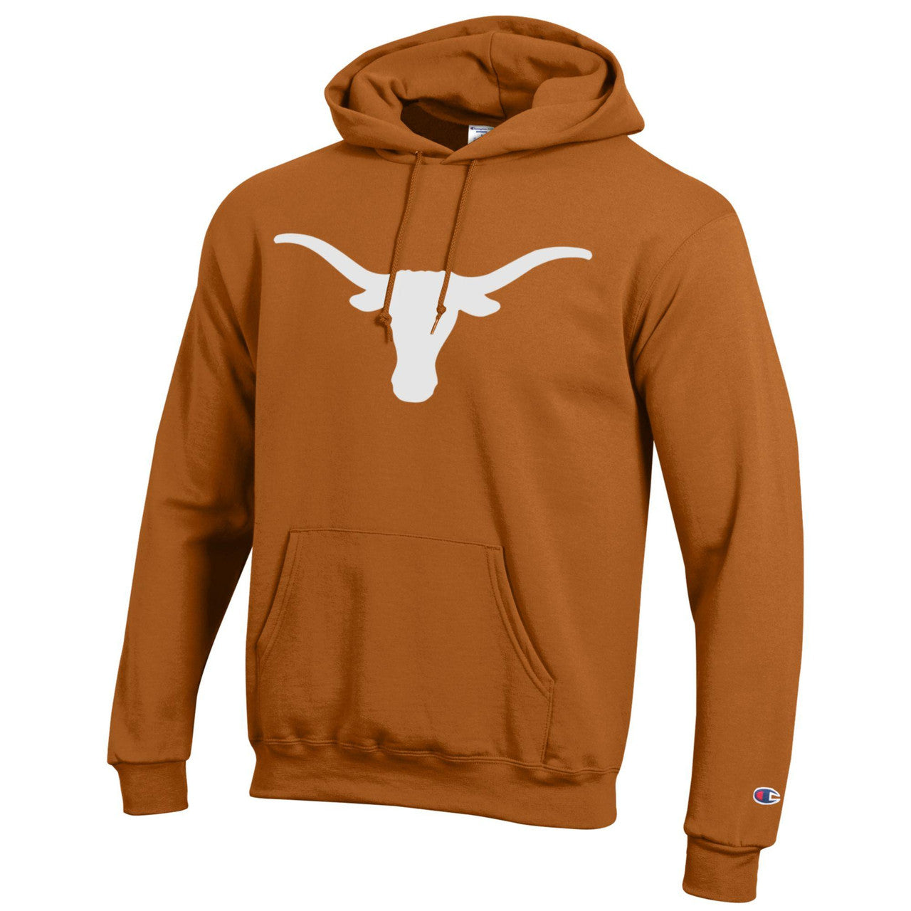 Texas Longhorn Powerblend Fleece Single Logo Hoodie