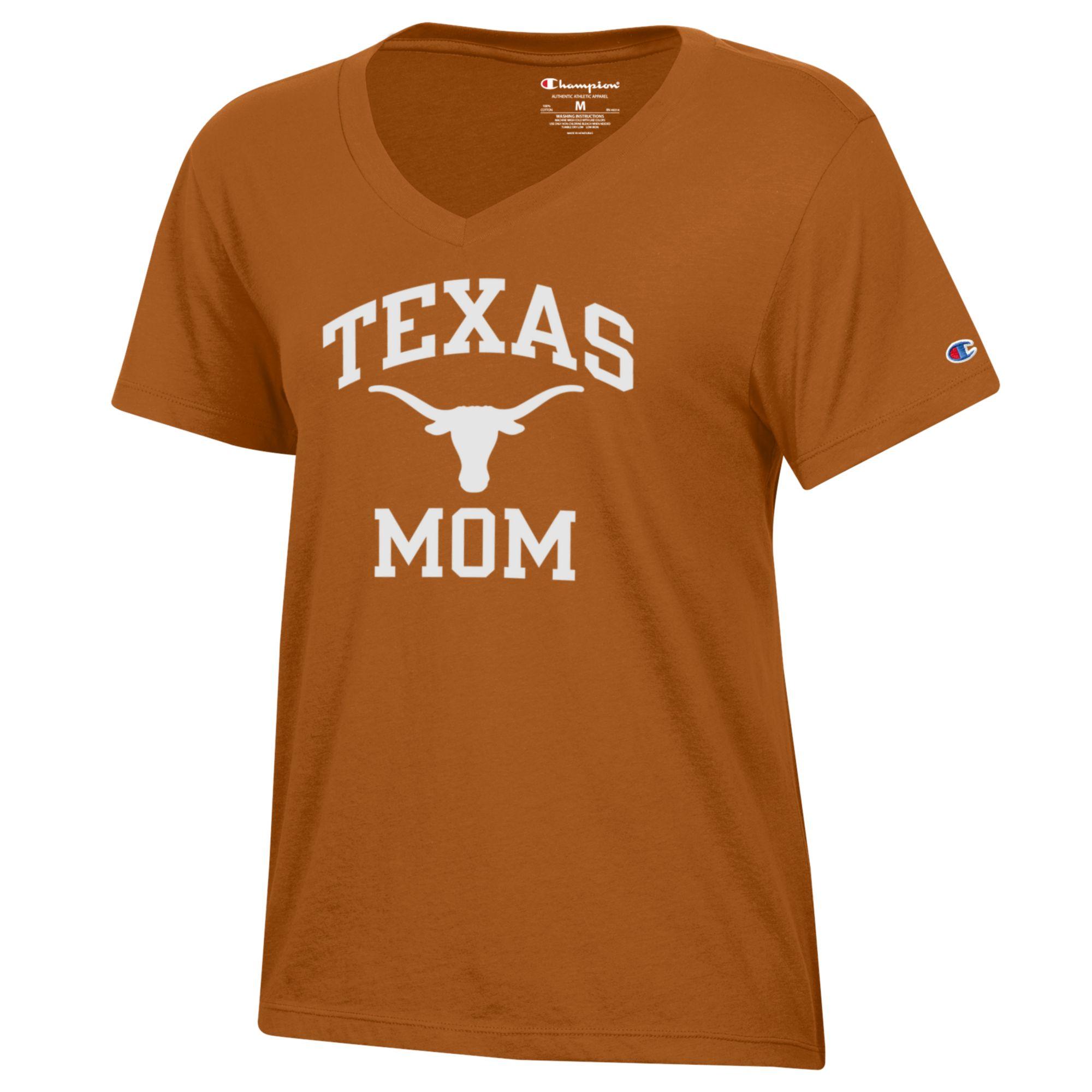 Texas Longhorn Champion Ladies Mom Tee