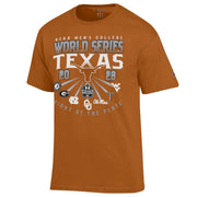 Texas Longhorn Baseball  Stack  2026 College world Series Tee- NOW IN STOCK