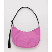 Baggu Medium Nylon Crescent Bag - Extra Pink