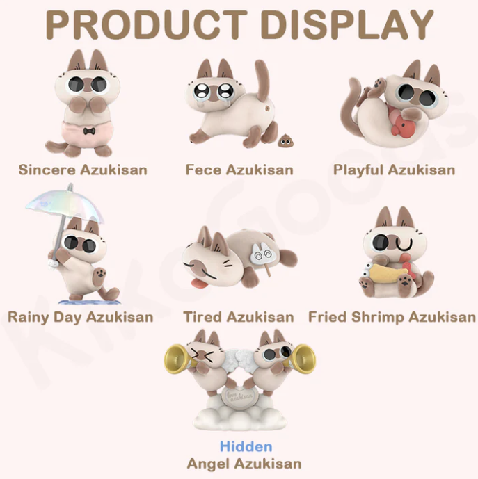 Nobeko Heartwarming Azukisan's Daily Life 3rd Version Blind Box