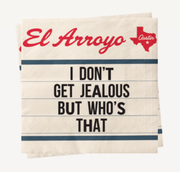 Cocktail Napkins (Set of 25) - Who's That (NAP0040)