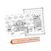 Whataburger Coloring Posters: Fun Food-Themed Coloring 