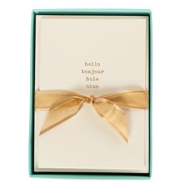 Graphique de France Hello Languages Boxed Cards