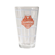 Texas Longhorn Volleyball 2023 National Champions 16 oz Pint Glass (C7171-G16P-TX23C)
