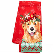 Kay Dee Golden Retriever Dual Purpose Towel (H8270)