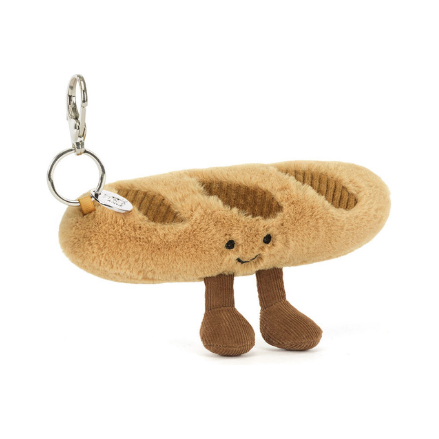 Jellycat Amuseable Baguette Bag Charm