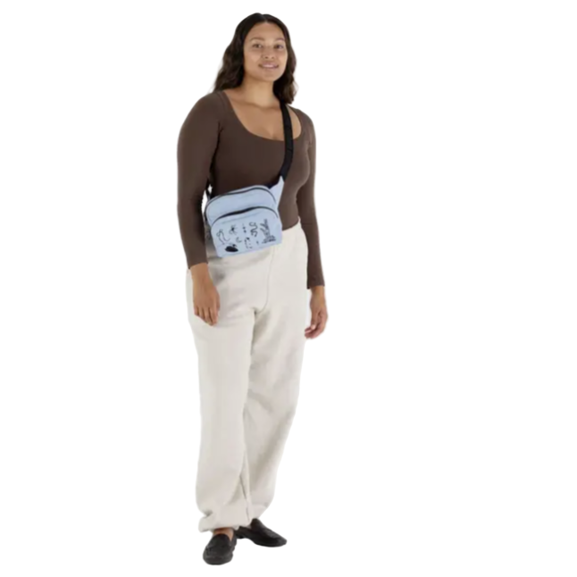 Baggu Fanny Pack - Embroidered Ballet Icons