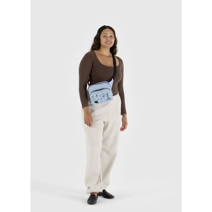 Baggu Fanny Pack - Embroidered Ballet Icons