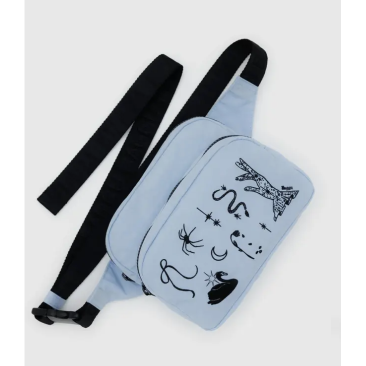 Baggu Fanny Pack - Embroidered Ballet Icons
