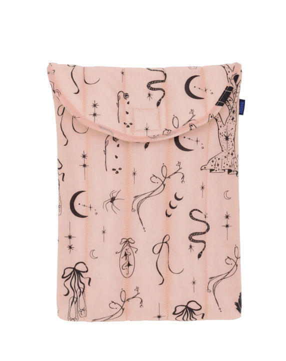 Baggu Puffy Laptop Sleeve 13"/14" - Ballet Icons