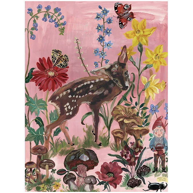 Nathalie Lété: Bambi 1,000-Piece Puzzle