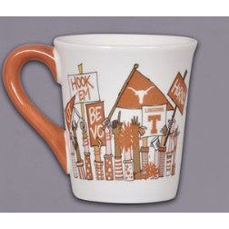 Texas Longhorn Magnolia Lane Waving Banners Ceramic Mug