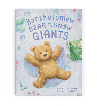 Jellycat Bartholomew Bear and the Snow Giants Book