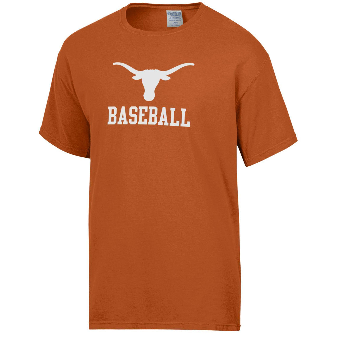 Texas Longhorn Logo & Baseball Tee (BO)
