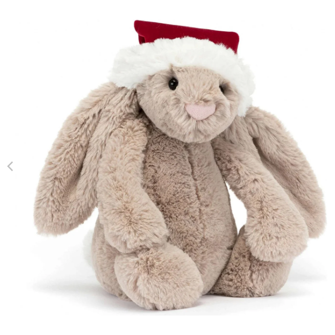 Jellycat Bashful Christmas Bunny