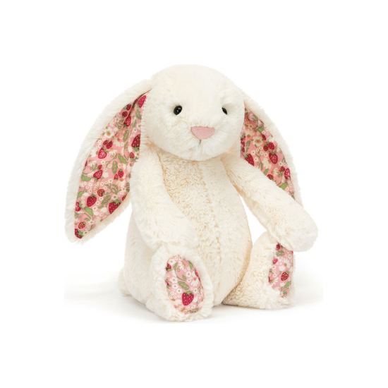 Jellycat Blossom Cream Bunny 'Berry' Original