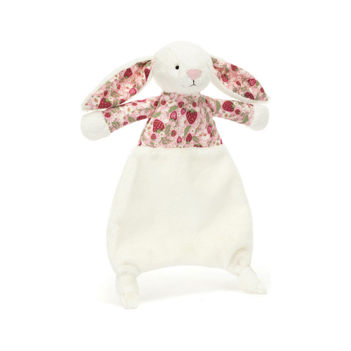Jellycat Blossom Cream Bunny 'Berry' Comforter