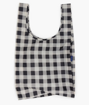 Baggu Standard Reusable Bag - Black & White Big Check