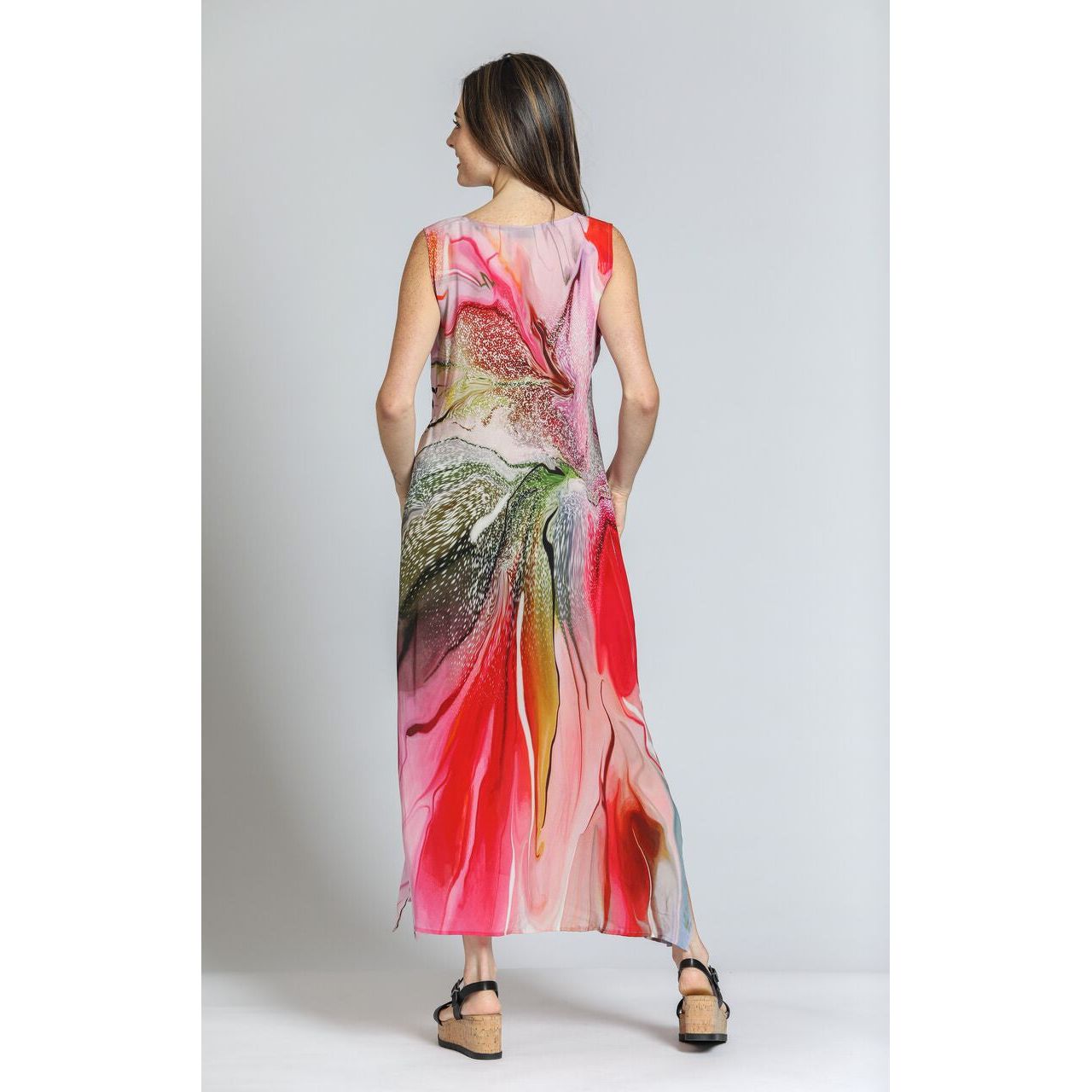 APNY V-Neck Long Tank Dress