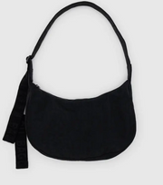 Baggu Medium Nylon Crescent Bag - Black