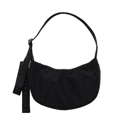 Baggu Small Nylon Crescent Bag - Black