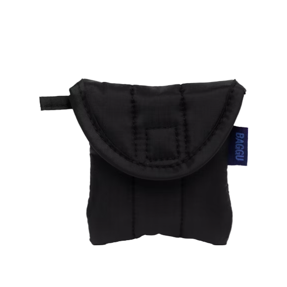 Baggu Puffy Earbuds Case - Black