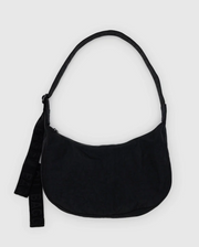 Baggu Medium Nylon Crescent Bag - Black