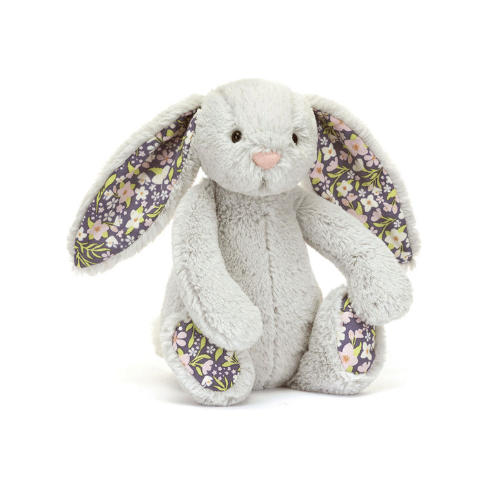 Jellycat Bashful Blossom Silver Bunny 'Bloom' Small