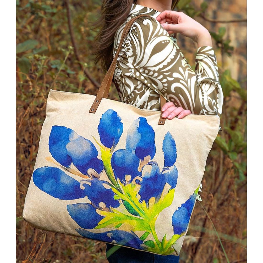 Cott N Curls Bluebonnet Tote (801448)