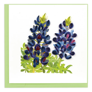 Bluebonnets Quilling Card