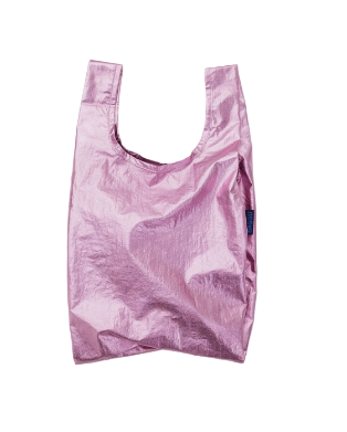 Baggu Baby Reusable Bag - Blush Metallic