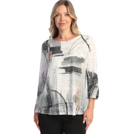 Jess & Jane Boucle Sublimated Mesh Tango Top (BC4-2199)