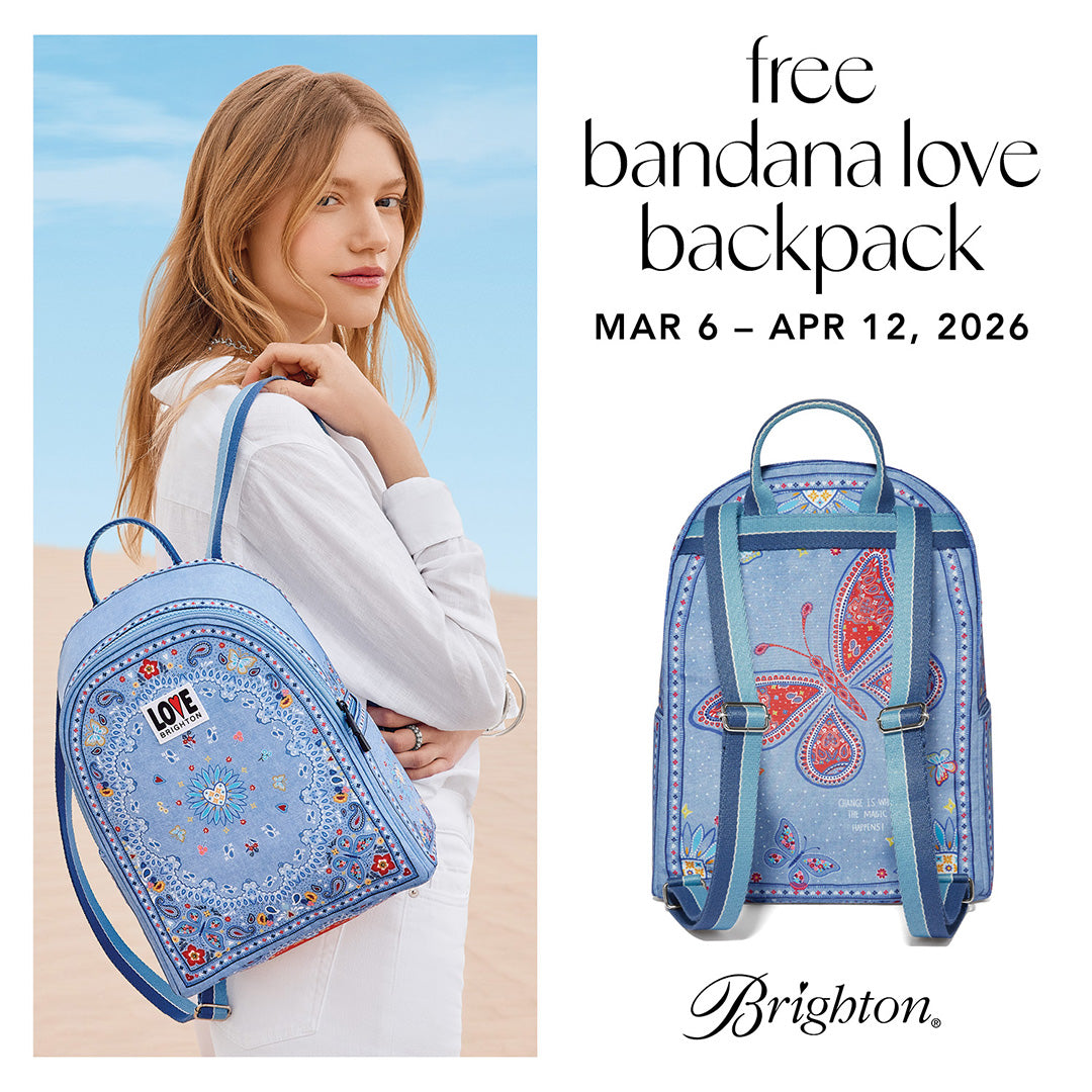 Brighton Bandana Love Backpack GWP