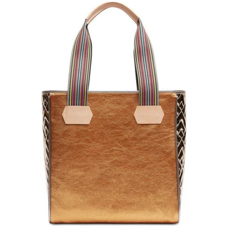 Consuela Bronzed Classic Tote