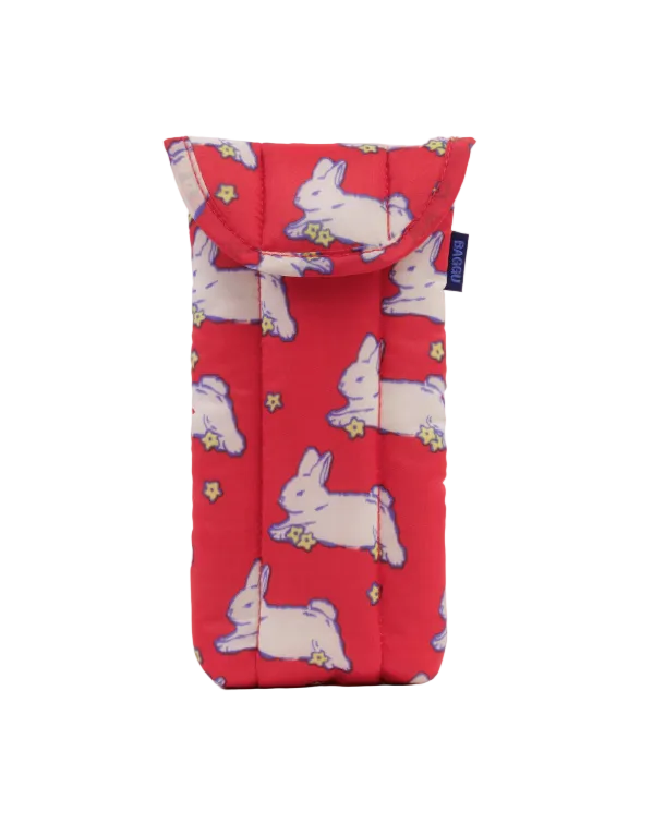 Baggu Puffy Glasses Sleeve - Bunnies