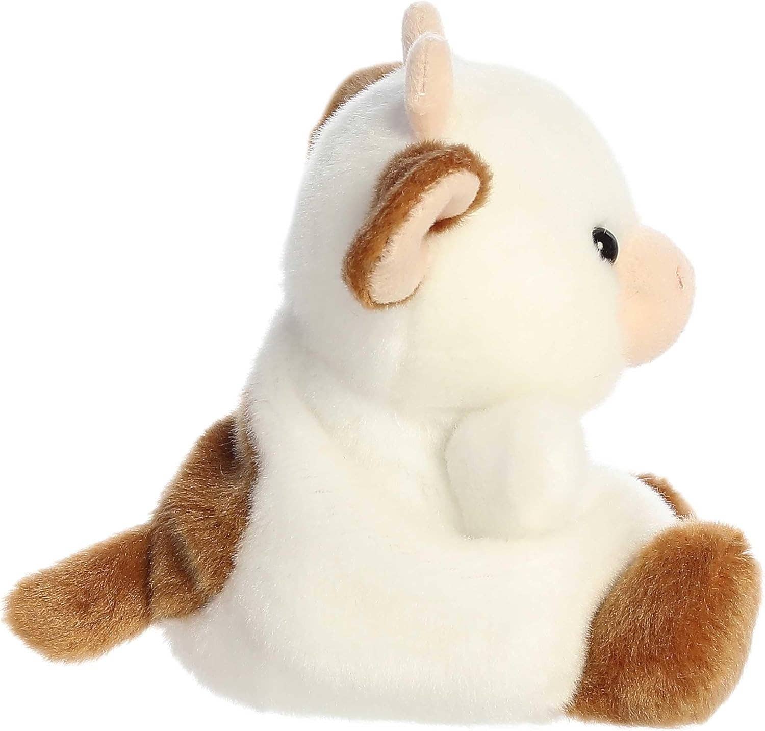 Caroline Brown Cow Palm Pals Stuffed Animal