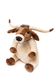 Carstens Large Sitting Longhorn Stuffed Animal