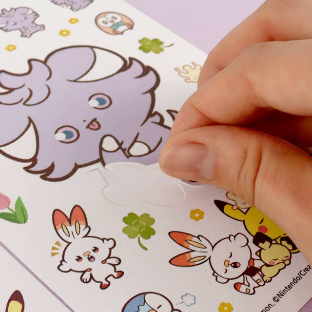 Pokémon PokéPeace Cutie 2 Piece Sticker Pack