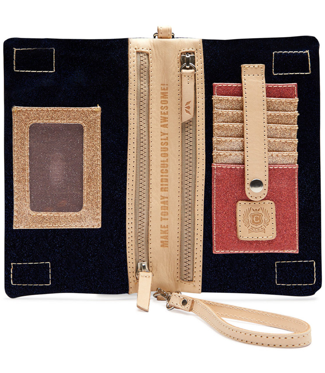 Consuela Calley Black Uptown Crossbody