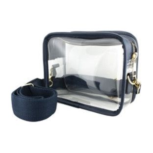 Clear Navy Camera Crossbody  (CD-CRB-CMR)