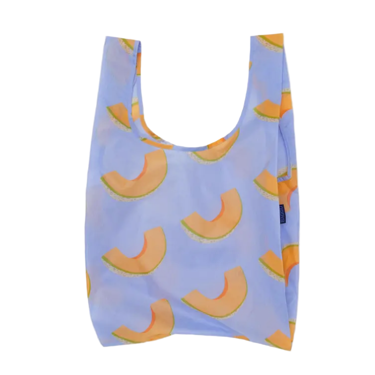 Baggu Standard Reusable Bag - Cantaloupe Blue